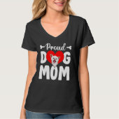 Cute Proud Chihuahua Dog Mama Moederdag T-shirt (Voorkant)