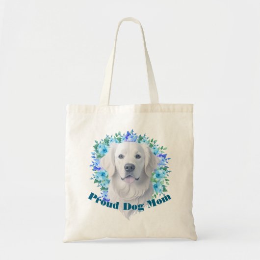 Cute Proud Dog Mom Tote Bag (Voorkant)