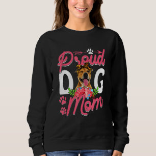 Cute Proud Pitbull Dog mama Funny Moederdag Trui