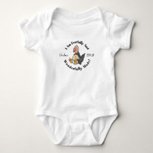 Cute Psalms 139:14 Design Romper