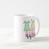 Cute Pset Bunny Squad Rabbit Persoonlijk Koffiemok (Voorkant rechts)
