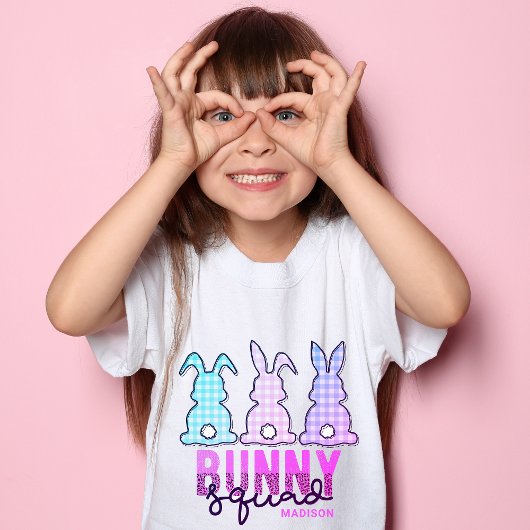 Cute Pset Bunny Squad Rabbit Persoonlijk T-shirt