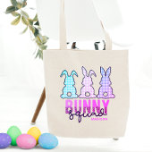 Cute Pset Bunny Squad Rabbit Persoonlijk Tote Bag