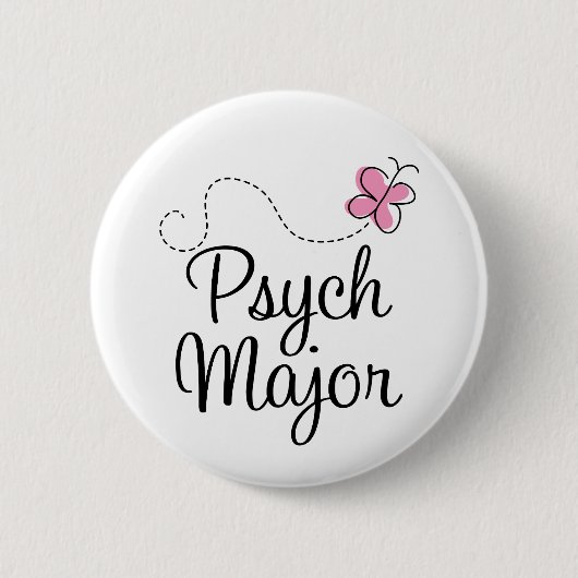 Cute Psych Major Cft Ronde Button 5,7 Cm (Voorkant)