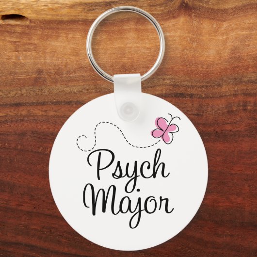 Cute Psych Major Cft Sleutelhanger (Voorkant)