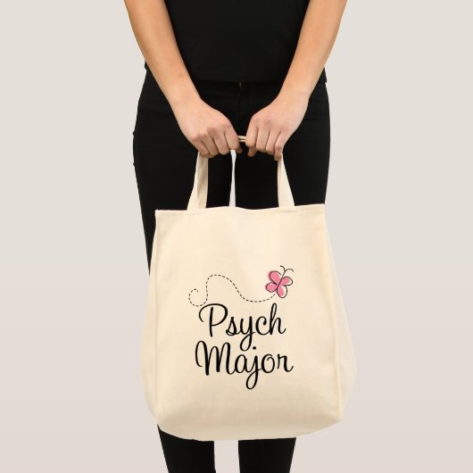 Cute Psych Major Cft Tote Bag (Voorkant (product))