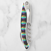 Cute Psychedelic Alien Head Thunder_Cove Kurkentrekker (Achterkant)