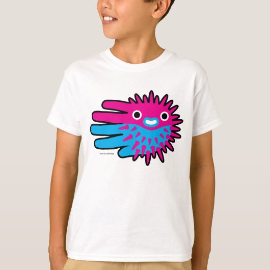 Cute Puffer Fish T-shirt (Voorkant)