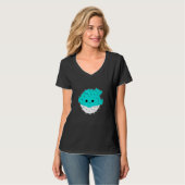 Cute Puffer Fish T-shirt (Voorkant volledig)