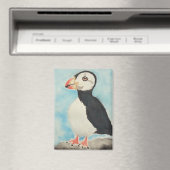 Cute Puffin Alaska Souvenir Magneet (Insitu (Vaatwasser))