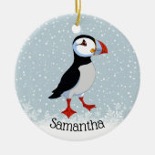 Cute Puffin Ornament (Voorkant)