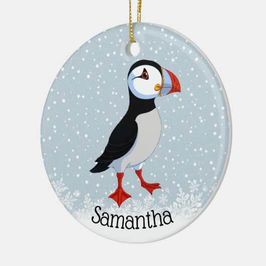 Cute Puffin Ornament (Links)
