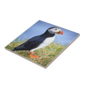 Cute Puffin Tegeltje (Zijkant)