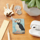 Cute Puffin Watercolor Alaska Animal Art Sleutelhanger<br><div class="desc">Take a little piece of Alaska wherever you go with this adorable Puffin watercolor keychain. Small, charming, and full of personality, it’s the perfect everyday accessory.
A cute and practical gift for animal lovers and adventure seekers.</div>