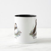 Cute Puffins, Best Friends Forever, BFF, Birds Mok (Midden)