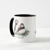 Cute Puffins, Best Friends Forever, BFF, Birds Mok (Voorkant links)