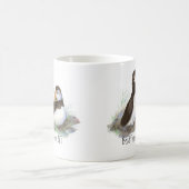 Cute Puffins, Best Friends Forever, BFF, Birds Mok (Center)