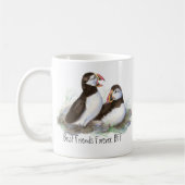 Cute Puffins, Best Friends Forever, BFF, Birds Mok (Links)
