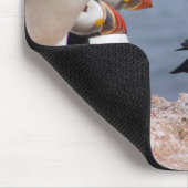Cute Puffins Mousepad Muismat (Hoek)