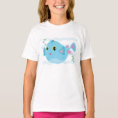 Cute Puffy Fish T-Shirt (Voorkant)