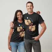 Cute Pug Angel/Devil T-shirt (Unisex)