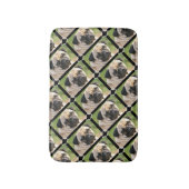 Cute Pug Badmat (Voorkant Verticaal)