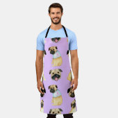 Cute Pug, Boys Girls & Kinder, Hondenliefhebber, D Schort (Gedragen)