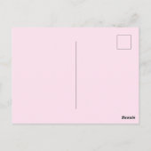Cute Pug Briefkaart (Achterkant)