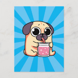 Cute Pug Briefkaart