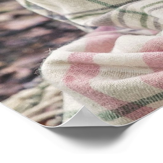 Cute Pug Close-up poster (Hoek)