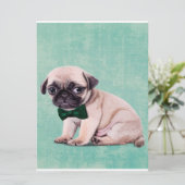 Cute Pug Dog Gift| Cute Dog for Birthday (Staand voorkant)