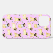 Cute Pug Dog I Love mam Roink Case-Mate iPhone Case (Achterkant (horizontaal))