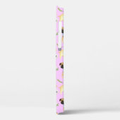 Cute Pug Dog I Love mam Roink Case-Mate iPhone Case (Achterkant / Links)