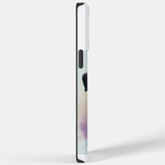 Cute pug dog i phone case (Achterkant / Rechts)