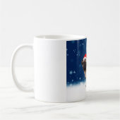 Cute Pug Dog Kerstkerstkerstkerstkerstkerstkerstma Koffiemok (Links)