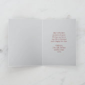 Cute Pug Dog Kerstmis Kaart (Binnen)