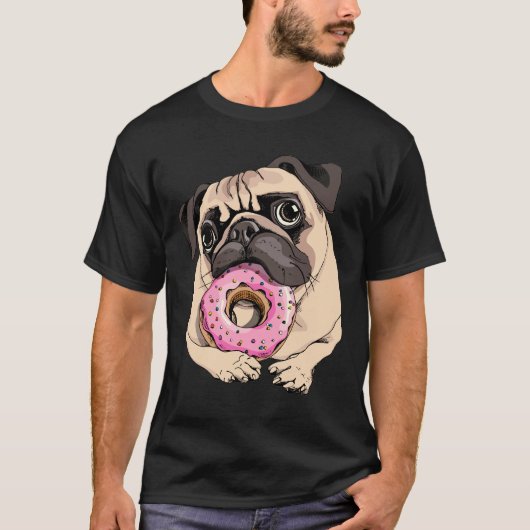 Cute Pug Essential T-Shirt 583 (Voorkant)