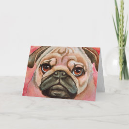 Cute Pug Face Aankondiging