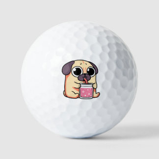 Cute Pug Golfballen