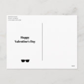 Cute Pug guy | Eén Valentijn die van belang is Feestdagenkaart (Achterkant)