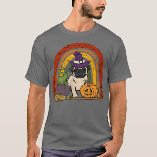 Cute Pug Halloween Dog for Halloween Pug Lovers T-shirt