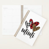 Cute Pug Happy alothanksmas Halloween Thanksgivi Planner (Display)