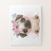 Cute Pug Legpuzzel (Verticaal)