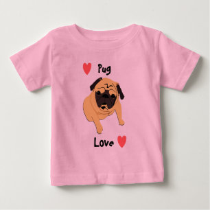 Cute Pug Love Dog