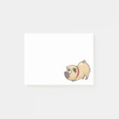 Cute Pug Mam Puppy Dog Cartoon Puppies Pup Honden Post-it® Notes (Voorkant)