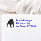 Cute Pug mama Puppy Dog Dad Fur Mama Pugs Etiket (Insitu)