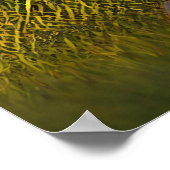 Cute Pug met hart Poster (Hoek)