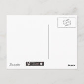 Cute pug met sjaal briefkaart (Achterkant)