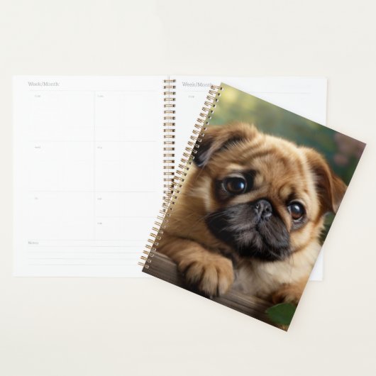 Cute Pug Planner (Display)