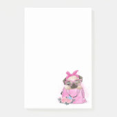 Cute Pug Post-it® Notes (Voorkant)
